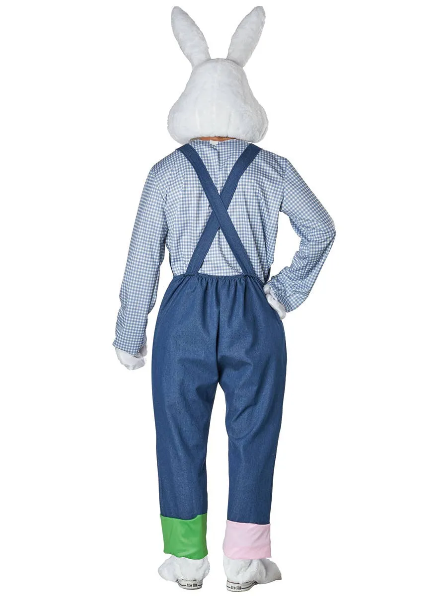 Happy Easter Adults Mascot Easter Bunny Costume