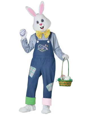 Happy Easter Adults Mascot Easter Bunny Costume
