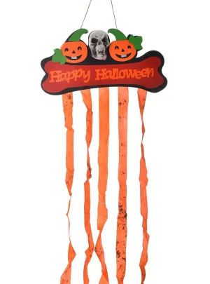 Happy Halloween Orange Pumpkins Halloween Decoration