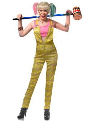 Harlequin Womens Overalls Costume