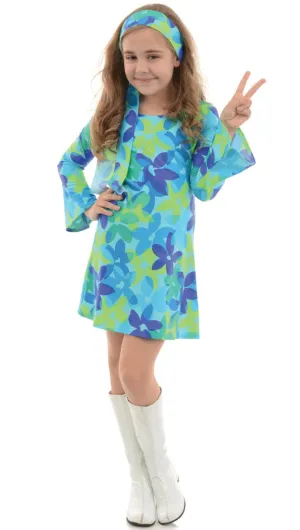 Harmony Girls 60s Hippie Costume
