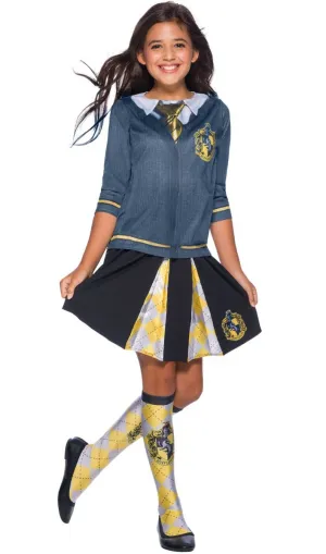 Harry Potter Hufflepuff Girls Book Week Costume Top