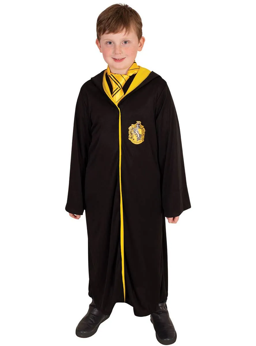 Harry Potter Hufflepuff House Boys Book Week Costume Robe