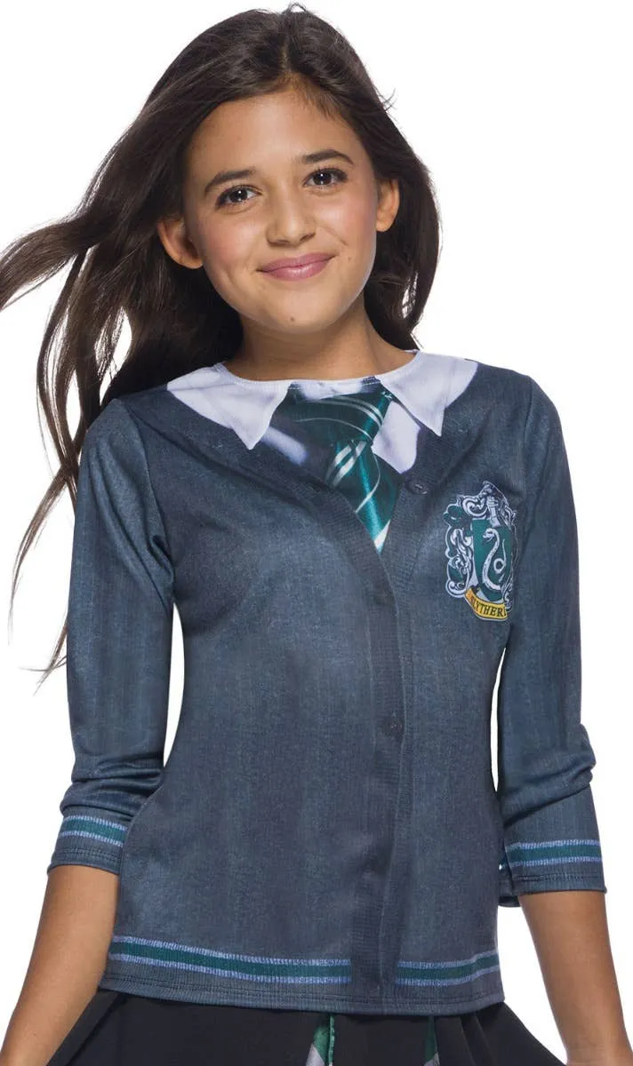 Harry Potter Slytherin Girls Book Week Costume Top