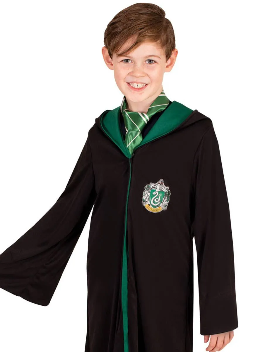 Harry Potter Slytherin House Boys Book Week Costume Robe