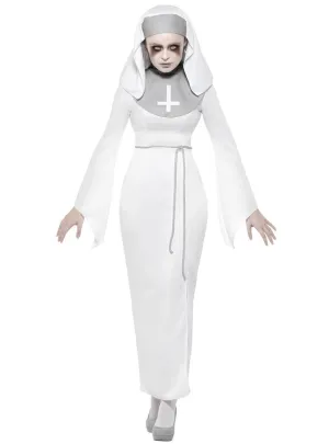 Haunted Asylum Nun Womens Halloween Costume