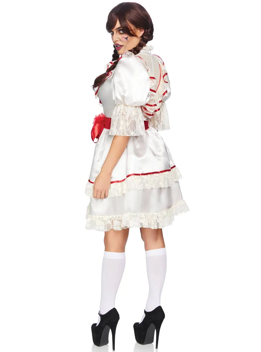 Haunted Doll Womens Annabelle Halloween Costume
