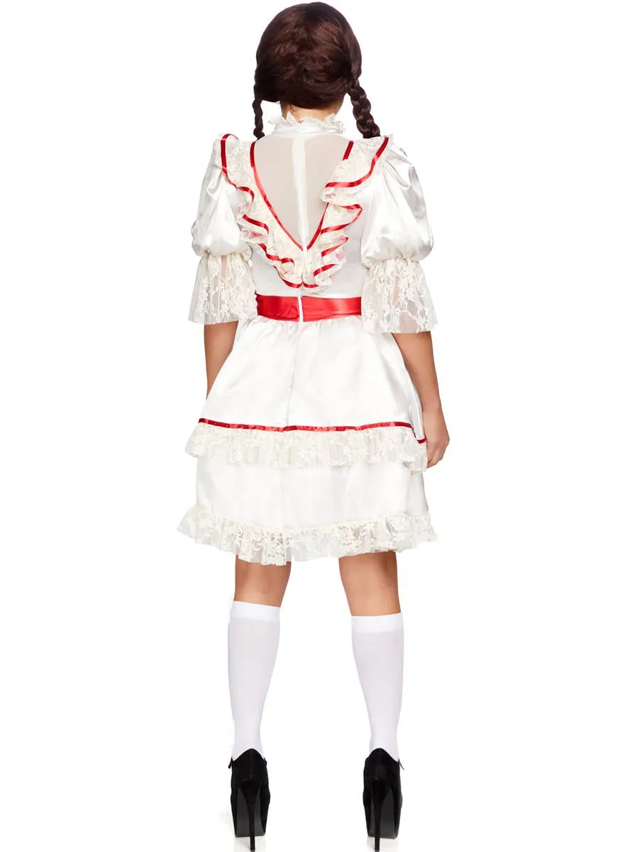 Haunted Doll Womens Annabelle Halloween Costume