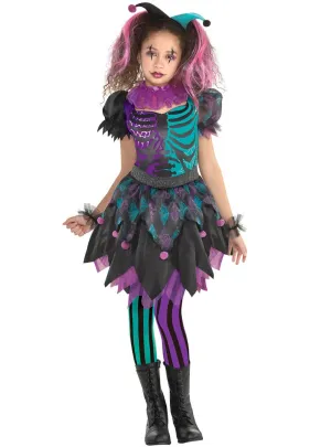 Haunted Harlequin Girls Halloween Costume
