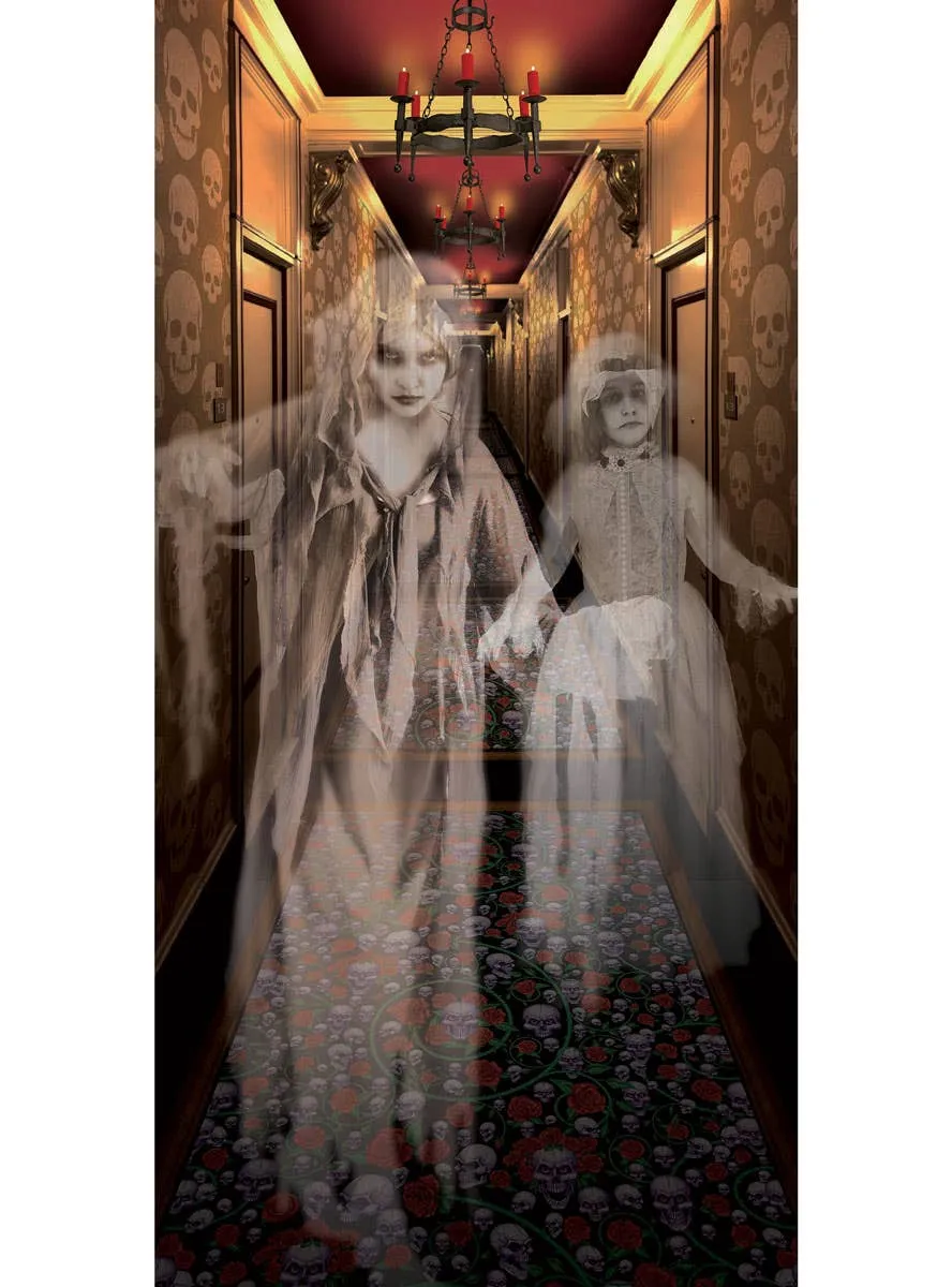 Haunted House Hallway Halloween Door Hanging Decoration