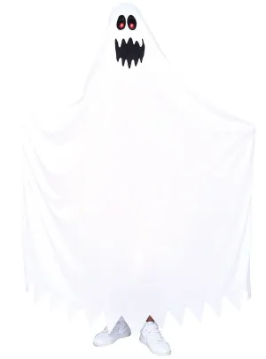 Haunting White Ghost Adults Halloween Dress Up Costume