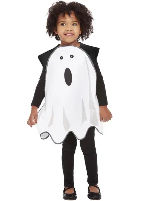 Haunting White Ghost Toddler Halloween Costume