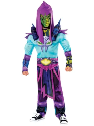 He-Man Boys Skeletor Villain Fancy Dress Costume