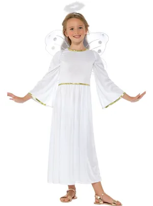 Heavenly White Angel Girls Costume