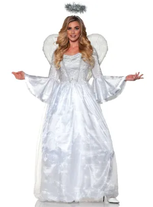 Heavenly White Light Up Angel Womens Christmas Costume