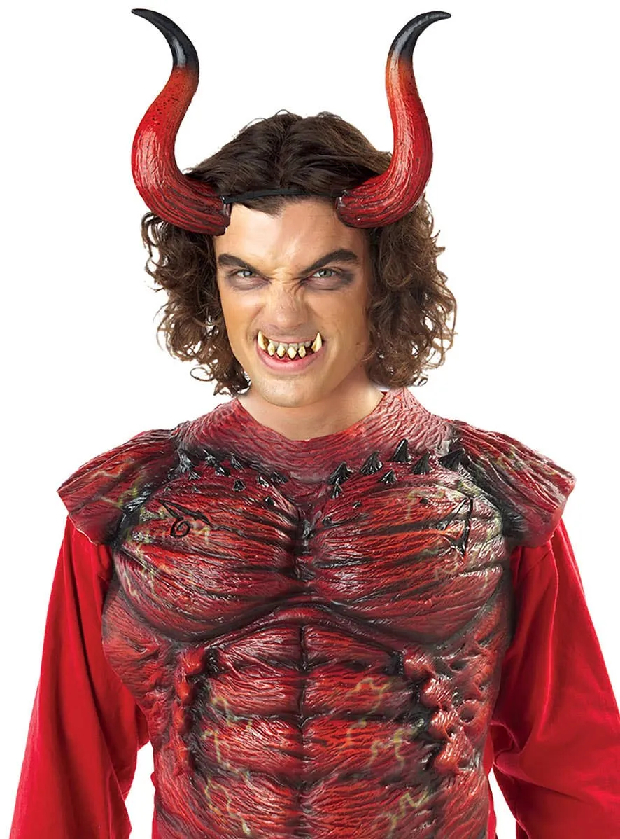 Hellion Devil Horns and Teeth Halloween Set