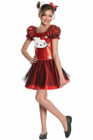 Hello Kitty Girls Officially Licensed Cat Costume