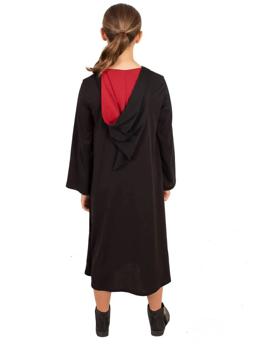 Hermione Granger Girls Hooded Gryffindor Costume Robe