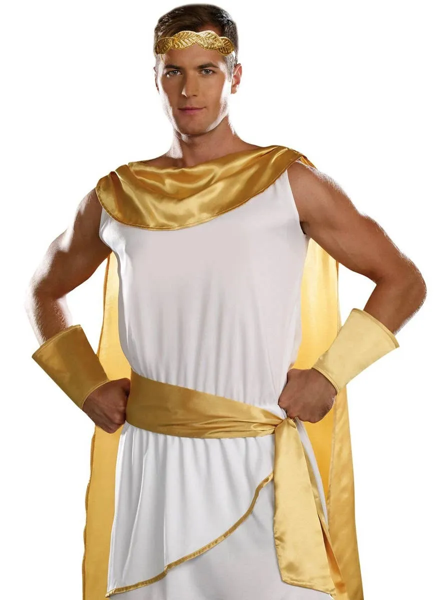 He's A God Mens Greek Toga Dress Up Costume