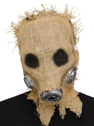 Hessian Gas Mask Halloween Costume Accessory