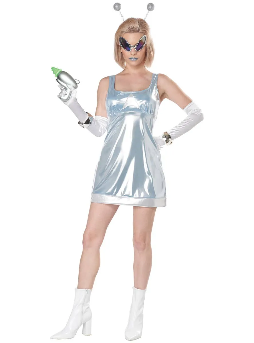 High School Reunion Womens Blue Romy Style Costume