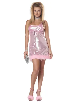 High School Reunion Womens Pink Michele Style Costume
