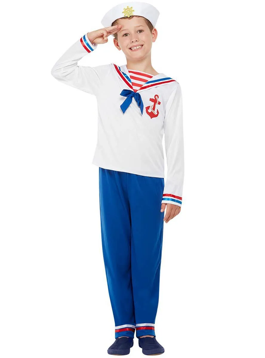 High Seas Sailor Boys Costume