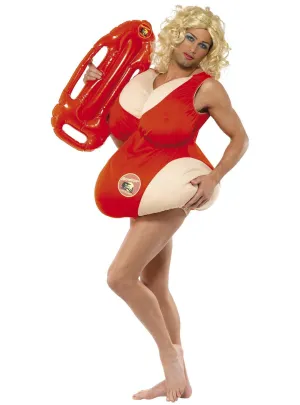 Hilarious Adults Licensed Baywatch Fancy Dress Costume