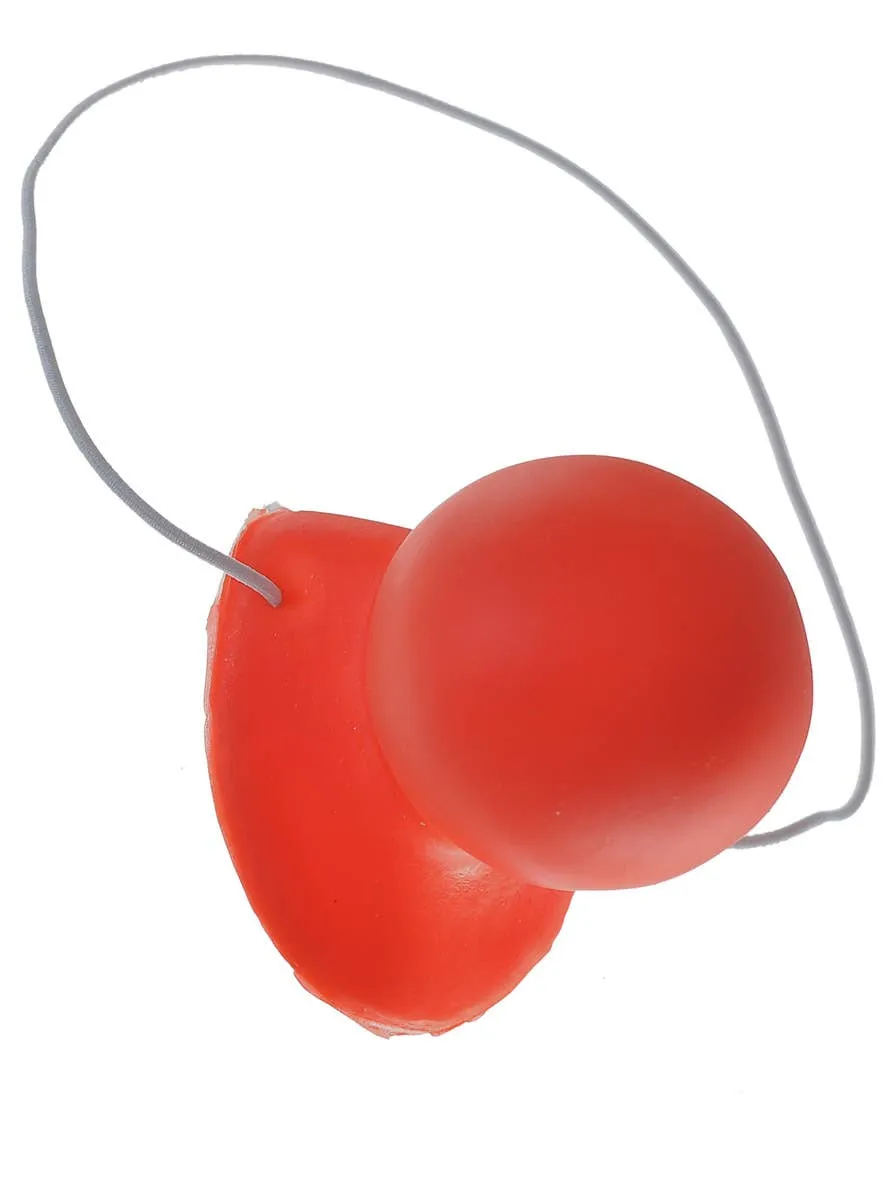 Hilarious Honking Red Clown Nose Costume Accessory