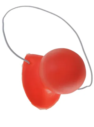 Hilarious Honking Red Clown Nose Costume Accessory