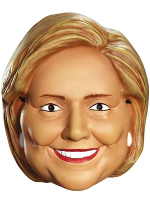 Hillary Clinton Adults Half Costume Mask