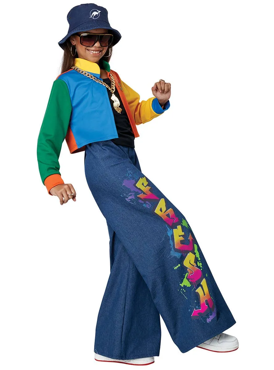 Hip Hop Superstar Girls 90s Dress Up Costume