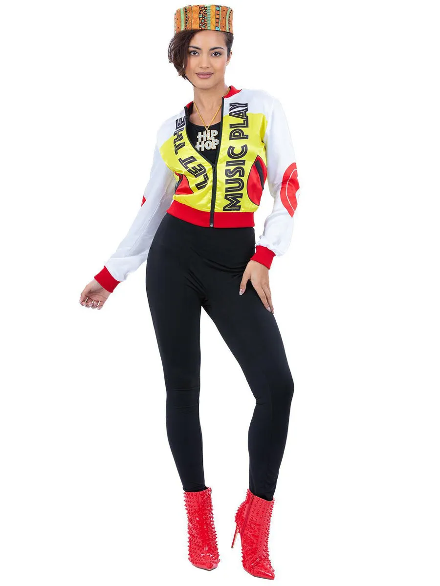 Hip Hop Womens 1990s Salt-N-Pepa Costume