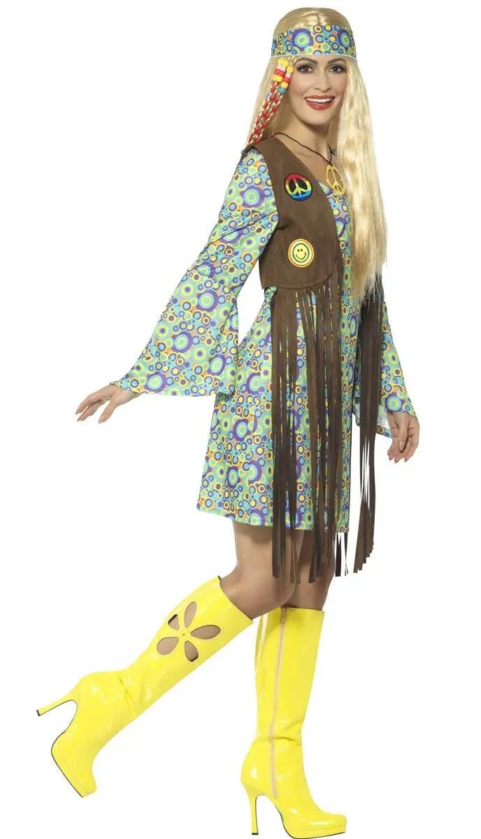 Hippie Chick Womens 60s Costume