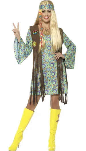 Hippie Chick Womens 60s Costume