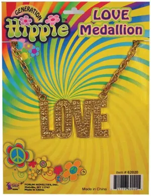 Hippie Love Medallion Necklace