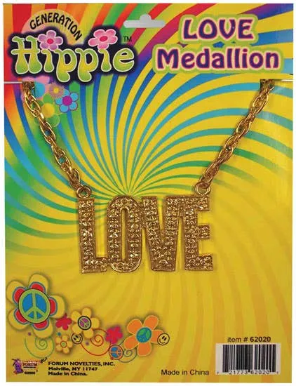 Hippie Love Medallion Necklace