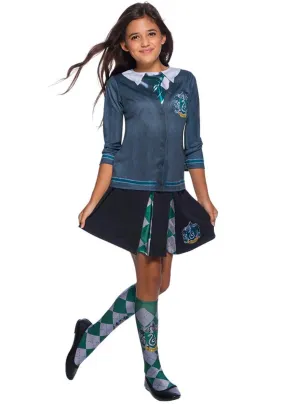 Hogwarts Slytherin Girls Harry Potter Costume Top