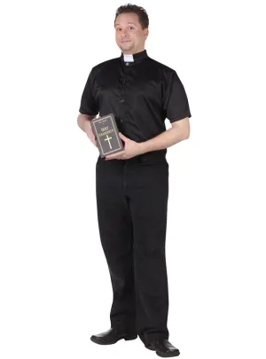 Holy Hammered Mens Funny Priest Costume