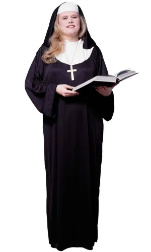 Holy Nun Plus Size Womens Costume