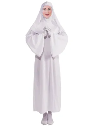 Holy White Nun Womens Religious Costume