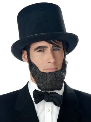 Honest Abe US President Black Costume Beard