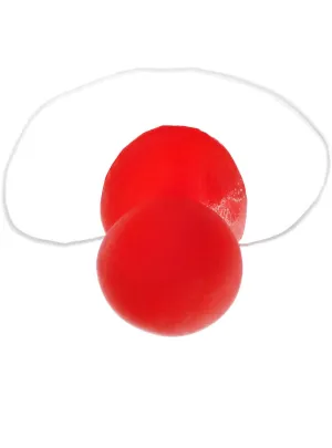 Honking Red Clown Nose Costume Accessory