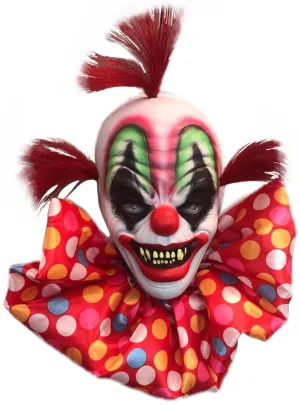 Horror Clown Head Light Up Halloween Decoration