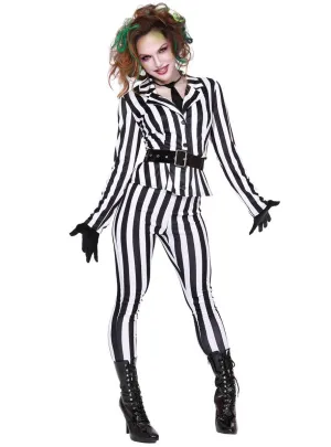 Horror Honey Womens Beetlejuice Halloween Costume