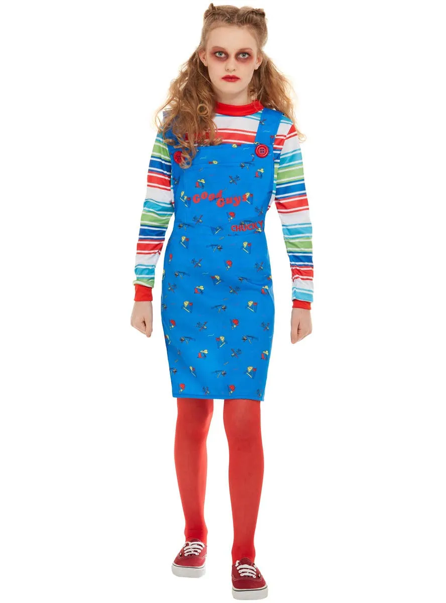 Horror Movie Doll Girls Chucky Halloween Costume