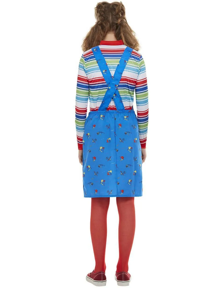 Horror Movie Doll Girls Chucky Halloween Costume
