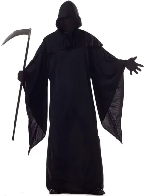 Horror Robe Grim Reaper Mens Halloween Costume