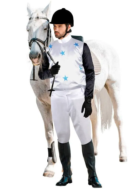 Horse Racing Jockey Mens Dress Up Costume