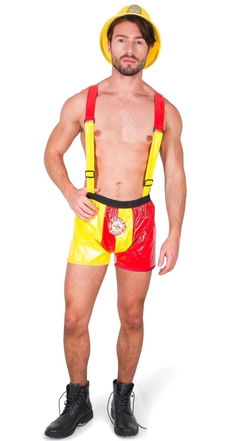 Hot Stuff Mens Sexy Firefighter Dress Up Costume
